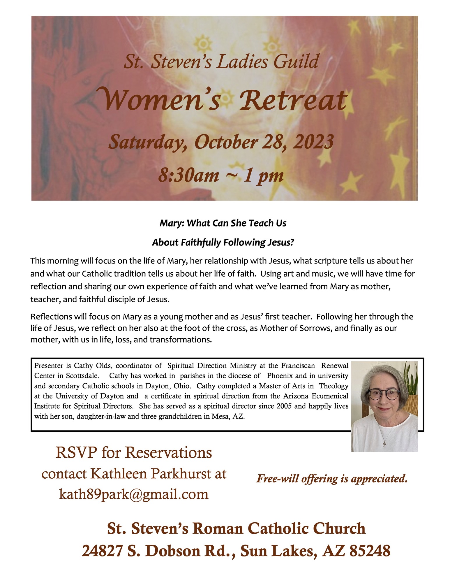 St. Steven's Ladies Guild St. Steven's Roman Catholic Church Sun